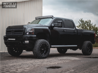 2012 Chevrolet Silverado 2500 HD Moto Metal Mo962 Nitto Ridge Grappler