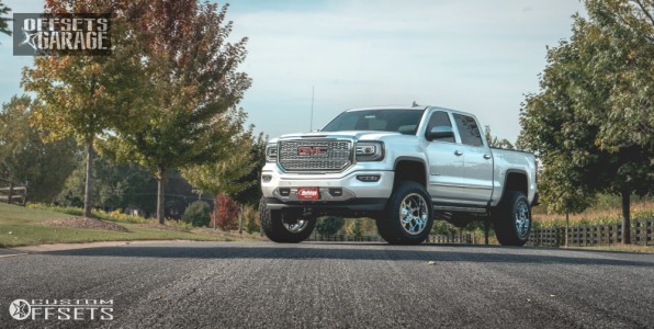 2017 Chevrolet Silverado 1500 Fuel Krank Toyo Open Country A/t Ii
