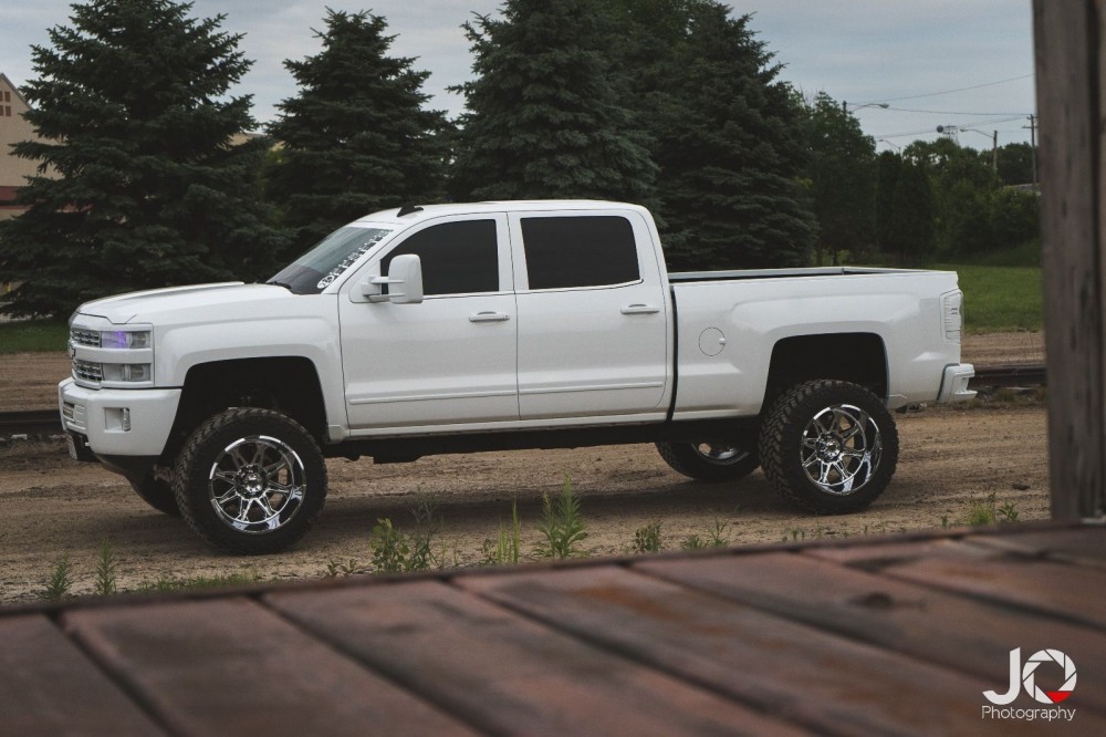 Wheel Offset 2015 Chevrolet Silverado 2500 Hd Hella Stance 5 Suspension 