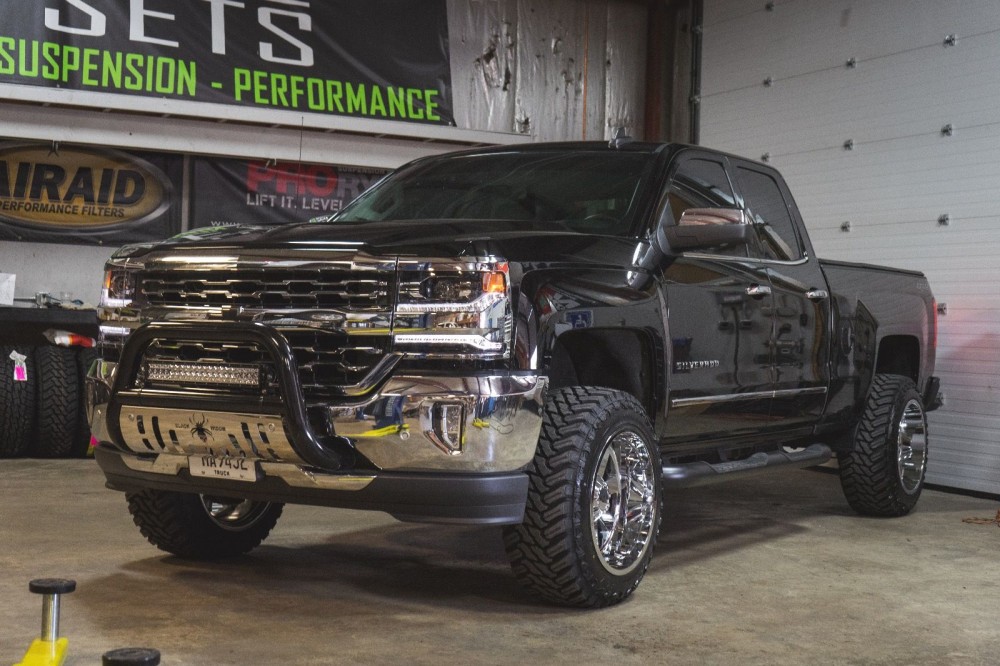 Wheel Offset 2016 Chevrolet Silverado 1500 Aggressive 1 ...